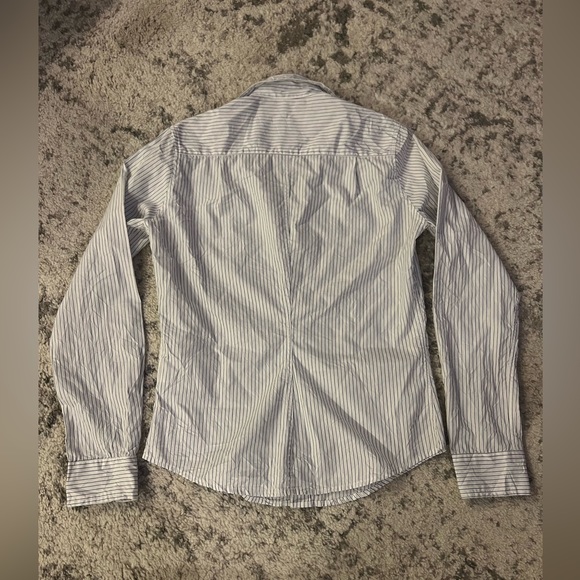 FRANK & EILEEN Barry stripe button down - Picture 6 of 6